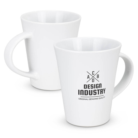 Branded Latte Style Coffee Mugs